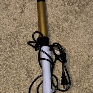 Amazon Gold and White Electronic Device